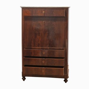 Louis Philippe Style Secretaire in Mahogany, 1890s