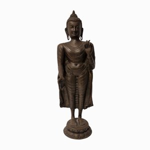 Nepalese Artist, Large Figure of the Buddha, Late 19th Century, Bronze