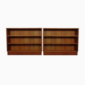 Freestanding Teak Bookcase, Denmark, 1960s