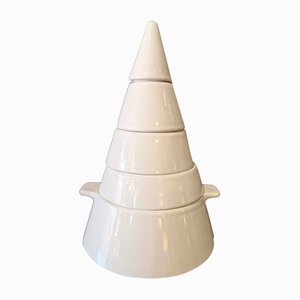 Cono Modell Tischset von Ambrogio Pozzi für Pierre Cardin, Italien, 1960er, 5 . Set