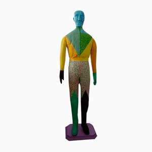 Gianni Celati, Modified Artist's Mannequin, 2008, Acrylic on Fabric and Wood