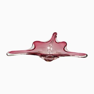 Mid-Century Modern Italian Murano Glass Bowl, 1970s