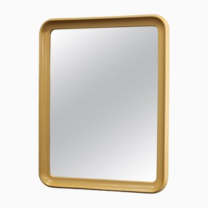 Vintage Italian Rectangular Plastic Mirror, 1970s
