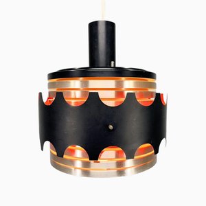 Space Age Hanging Lamp from VEB Leuchten, 1970s