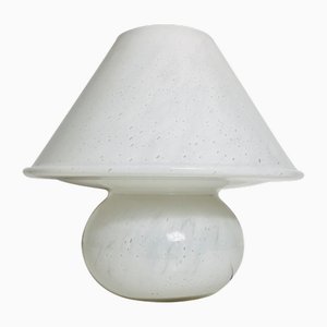 Grande Lampe de Bureau Champignon en Verre de Limburg, 1970s