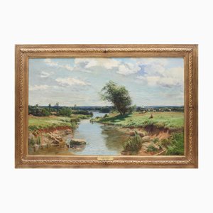 Semyon Fedorov, Paesaggio, Giornata estiva, Fine XIX secolo, Pittura