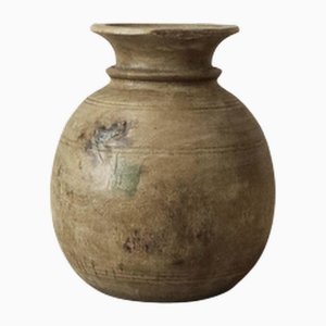 Jarrón vintage de teca