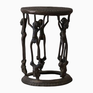 Table d'Appoint Bénin en Bronze