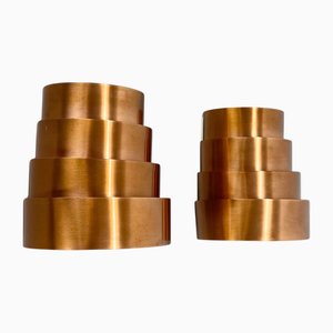 Vintage Swedish Copper Wall Lights from Hans-Agne Jakobsson Markaryd, 1960, Set of 2