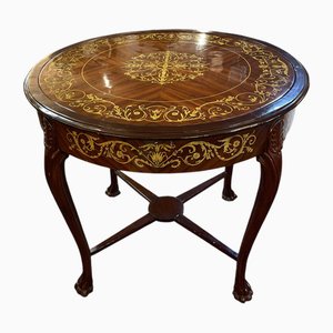 Tavolo da gioco grande Chippendale in mogano