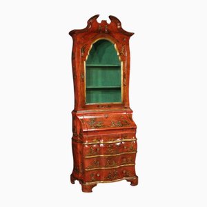 Venetian Lacquered and Gilded Chinoiserie Trumeau, 1940