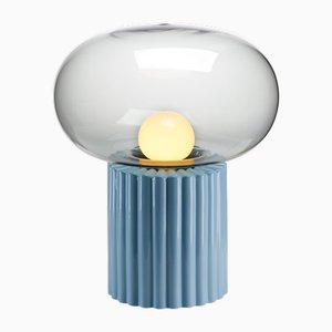 Lampadaire Fungi Bleu Ciel par Hanne Willmann pour Favius