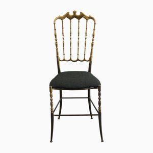 Silla Chiavari con respaldo alto de Giuseppe Gaetano para Descalzi, Italia, años 50