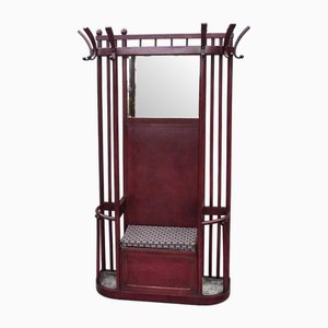 Viennese Secession Entrance Cloakroom by J. Hoffmann for Kohn, 1916