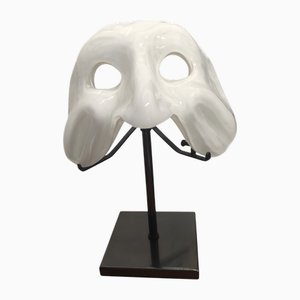 Masque Vénitien en Verre de Murano par Paolo Venini, 1970s