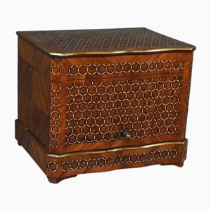 Mid-19th Century Napoleon III Marquetry Liqueur Cellar