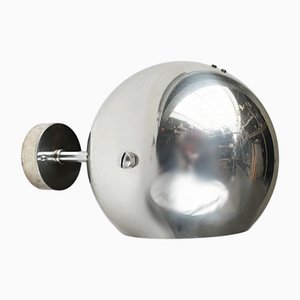 Mid-Century Danish Space Age Model 48591 Ball Wall Lamp from Louis Poulsen, 1960s