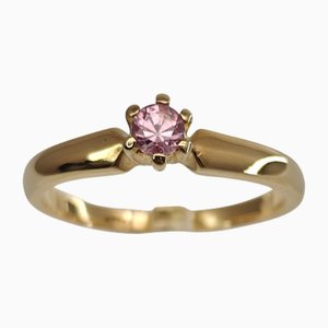 Vintage Sapphire Gold Ring, 1970s
