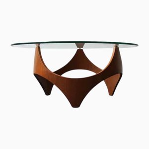 Modernist Coffee Table attributed to H. P. Glass, United States, 1960s
