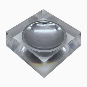 Plateau Pocket en Acrylique et Chrome par Christian Dior, Italie, 1970s