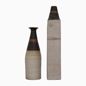 Ceramic Vases by Ivo Sassi, 1950s, Set of 2