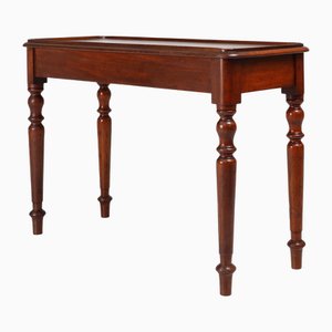 Antique English Side Table in Wood