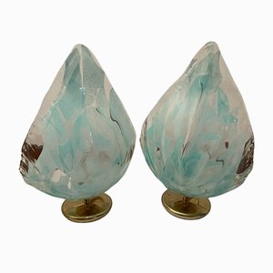 Murano Glass Table Lamps by La Murrina, 1970s, Set of 2