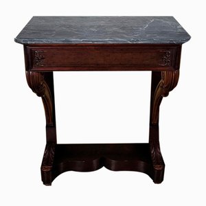 Restoration Era Mahogany Console