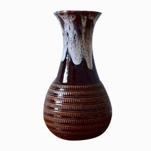 Brutalistische Fließende Vase von Jasba, 1960er