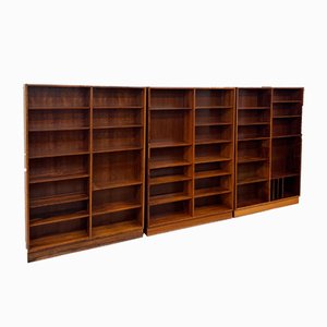 Vintage Bookcases in Rosewood by Hundevad & Co from Hundevad & Co., Set of 3