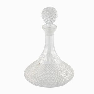 Carafe pour Navires en Verre Taillé, 1920s
