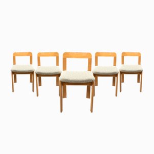 Brutalist Dining Chairs, 1970s, Set of 6