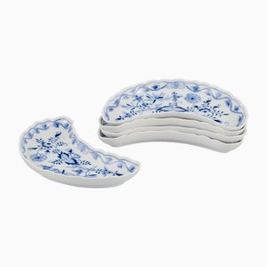 Plats en Porcelaine de Meissen, Allemagne, 1890s, Set de 5