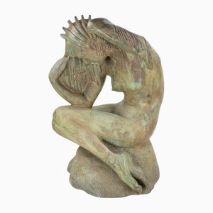 After Avard Tennyson Fairbanks, Rain, 1930s, Bronze