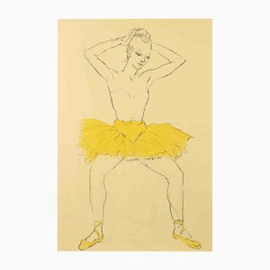 Francesco Messina, Dancer, Lithograph, Mid-20th Century