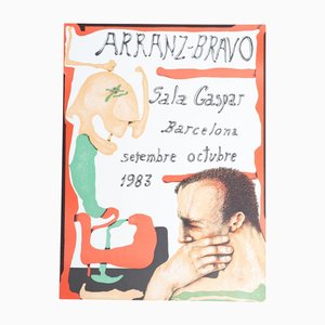 Affiche d'Exposition par Eduardo Arranz-Bravo Sala Gaspar, Barcelona, 1983