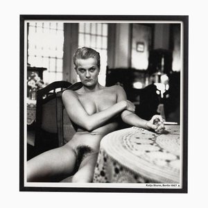 Helmut Newton, Iconic Nude, 1987, Photographie Noir et Blanc