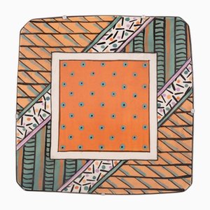 Postmodern Porcelain Plate from Dorothy Hafner