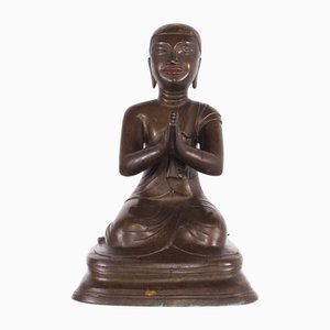 Artiste Birman, Adoring Moggallana, Années 1890-1910, Bronze