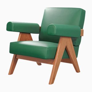 Capitol Complex Armchair by Pierre Jeanneret for Cassina