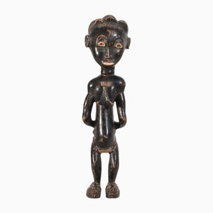 African Carved Wooden Figurine, Early 20th Century