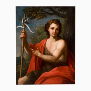 After Pietro Bianchi, Saint John the Baptist in the Desert, 1700s, Oil on Canvas