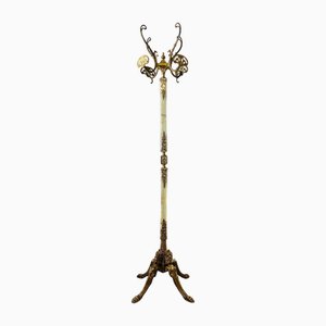 Italienische Garderobe im Hollywood Regency Stil aus Marmor