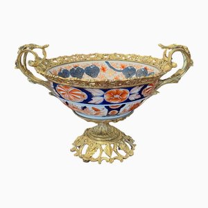 Cuenco de porcelana de Imari, Japón, siglos XVIII y XIX