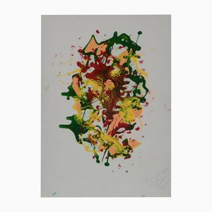 Bertina Lopez, Composizione, 2002, Olio su tavola