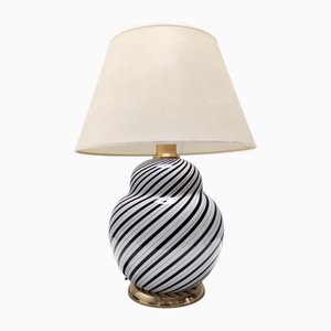 Lampe de Bureau Vintage en Verre de Murano par Lino Tagliapietra, 1980s