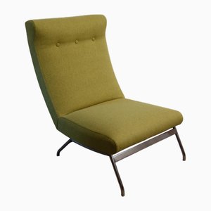 Chaise Basse Modèle Galion par Gilbert Steiner, France, 1960s