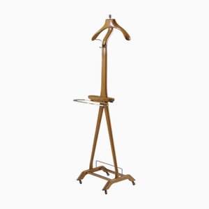 Vintage Italian Beech Valet by Ico Parisi for Fratelli Reguitti, 1950s