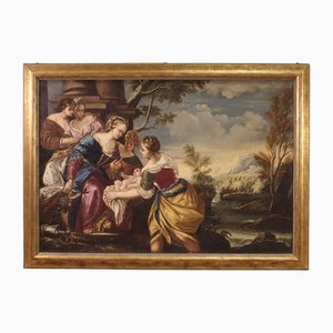 Artista religioso, Mosè salvato dalle acque, 1770, Olio su tela
