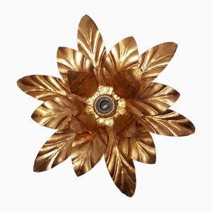 Florentine Wall or Ceiling Lamp attributed to Hans Kögl, 1970s